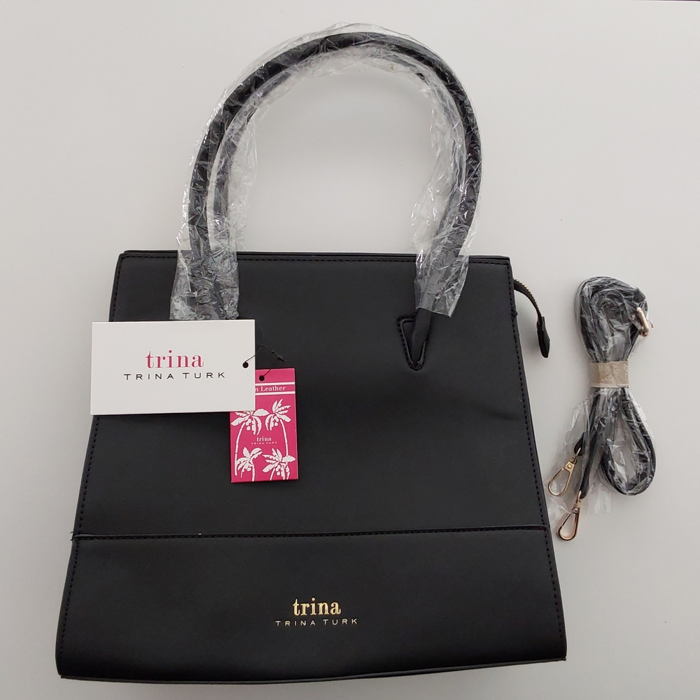 NWT Trina Turk Black Women's Bag w/ Strap